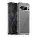 lthmy for Google Pixel 8 Pro case Transparent Hard Back with Shockproof Enhanced Side Protective Bumper Phone Cover. 