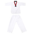 Taekwondo Outfit Cotton Taekwondo Training Uniform for Kickboxing Martial Arts Training. 