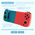 D3 Stretchable Bluetooth 5.0 Game Controller for Mobile Phone Android IOS Blue Red. 