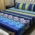 queen size Bed sheet with pillowcase 2 (75×88 inches bedsheets). 