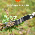 Migeet Garden Hand Weeder Stainless Steel Premium Gardening Tool for Weeding Wood Handle for Home Gardens Small Gardens and Lawns. 