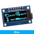 SSD1306 7PIN 0.91 inch 128x32 SPI OLED Module 0.91" OLED Display Module White Blue OLED Screen Board For Arduino. 