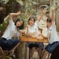 Taiwan School Uniform Suit Attached to Middle School Students jk Uniform White Shirt College Style Middle School Students Graduation Business Attire Summer. 
