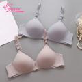 Muses Mall Lightweight Breathable Bra Women Push Up Thin Padded No Steel Ring Adjustable Shoulder Strap Deep V Neck Breathable Bra No Steel Ring Bra. 
