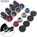 3 In 1 Wide Angle Mobile Phone Camera Lens Fish Eye Macro Lens For Iphone 11 12 13 Pro Max Xiaomi Universal Phone Fisheye Lens. 