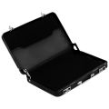 Aluminum password box Card Case Mini suitcase Password briefcase Black. 