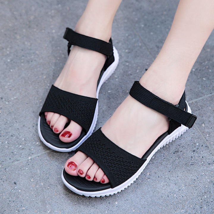 %E3%80%90ALLGOOD%E3%80%91Women's%20Flat%20sandals%20Korean%20Version%20Fashion%20Casual%20Flying%20Weave%20Sports%20Sandals%20-%20Image%205