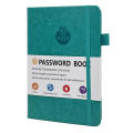 Secure Password Journal Indexed Hardcover Alphabetical Password Book Compact Password Keeper Notebook for Home Office Computer Security Personal Data Account Management Online Access. 