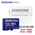 SAMSUNG PRO / EVO Plus Micro SD 128GB 64GB Memory Card 32GB Micro SD Card 256GB TF Cards 512GB Flash Memory Microsd for Phone PC. 