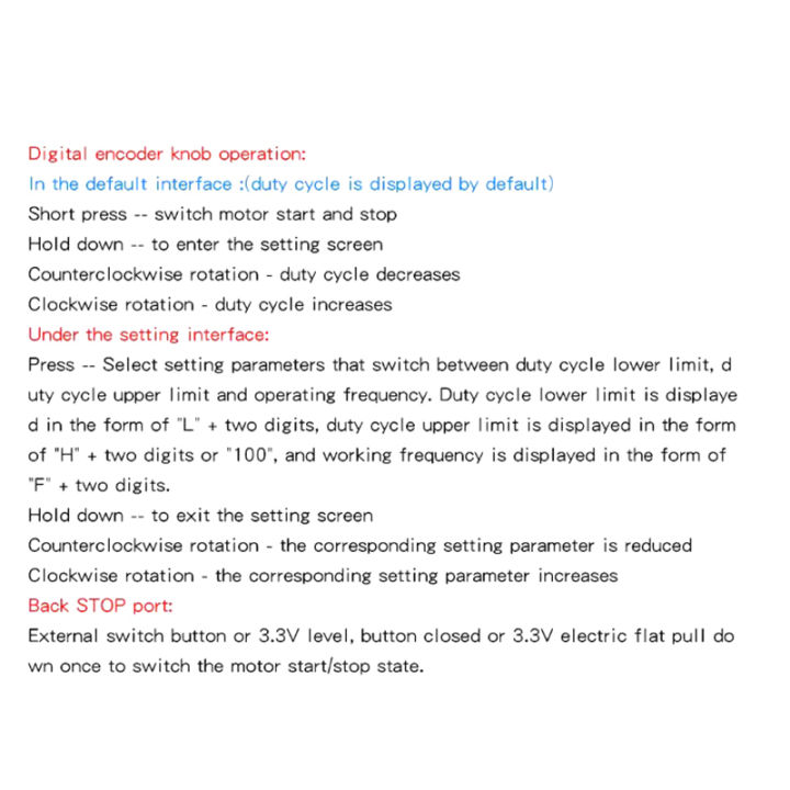 DC%205-30V%2012v%2024v%205A%20DC%20Motor%20Controller%20PWM%20Adjustable%20Speed%20Digital%20Display%20Encoder%20Frequency%20MAX%2015A%20ZK-MG%20BRYT%20-%20Image%207