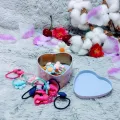 20Pcs/Box Cartoon Elastic Hair Bands Cute Bows Flower Rubber Band Hair Circle Sweet Hairbands for Kids Girls Hair Accessories. 