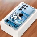Samsung Galaxy S24 Ultra S24+ Plus S24Ultra Air Cushion Shockproof Case Space NASA Casing Silicone Clear Protective Cover. 