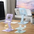 Flexible Adjustable Cat Paw Tablet Stand Foldable Multi Angle Foldable Phone Tablet Holder Anti Slip Portable Mobile Phone Stand Live Mobile. 