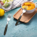 Stainless Steel Dinner Forks Long Handle Dessert Forks Table Fork for Home Kitchen or Restaurant. 
