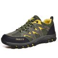 Outdoor Couple Athletic Hiking Shoes Men's Trekking Shoes Non-slip Climbing Boots Breathable Uni Casual Shoes Plus Size 36-46. 