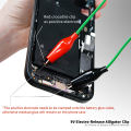 2UUL PW03 Battery Quick Release Cable for IPhone 16 Battery Adhesive Removal 9V Alligator Clip Repair Clip Tools. 
