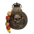 Vodka Flagon Alcohol Hip Skull Ornament Classic Portable Drinkware Alcohol Bottle Flask Flask. 