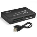 USB 2.0 External Memory Card Reader High-Speed Adapter Cipher box style for PC Laptop Computer Table. 