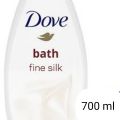 UK DOVE caring bath fine silk moisturising cream 500ml ( shower cream). 
