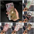flower Anti-knock Phone Case For Samsung Galaxy A90 5G/SM-A908/A9080 Cartoon Dirt-resistant Soft case Oil Painting Cute. 