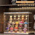 anime figure Blind box, figure storage, display shelf ornaments, bubble mart display box, Lego doll storage box, transparent acrylic Action Figures. 
