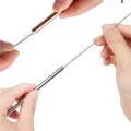 Reusable 304 Stainless Steel Straws Straight Bent Metal Drinking Straw with Cleaning Brush Set Party Bar Accessories. 