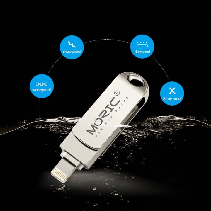 【128GB 】 Lightning otg Pen Drive Usb Flash Drive pendrive iPhone 6/6s/6Plus/7/7Plus/8/X usb stick iOS External Storage Devices