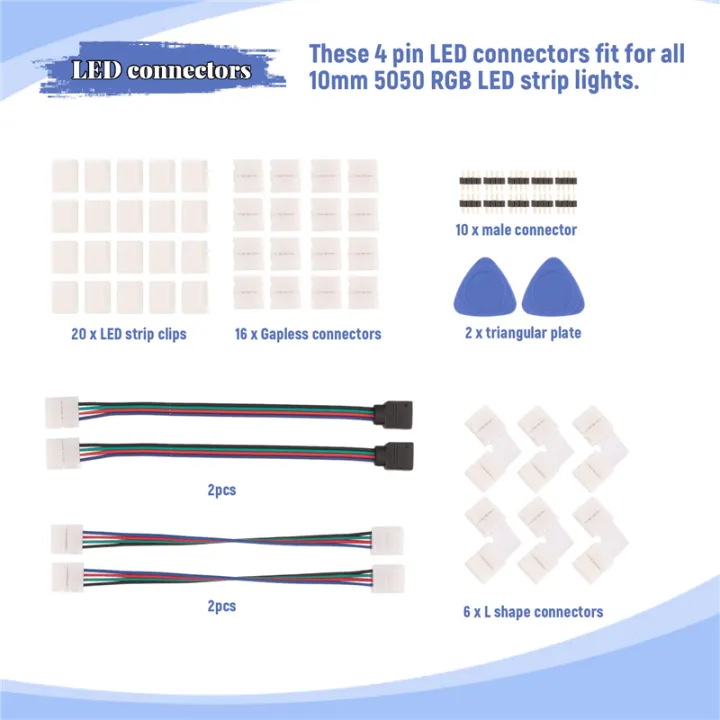 LED%20Strip%20Connector%204%20Pin%2010mm%20Solderless%20RGB%20Light%20Strip%20Connector%20for%205050%20SMD%20-%20Gapless%20Connectors,L%20Shape%20Connectors%20-%20Image%203