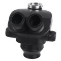 Microscope Head Trinocular Head 3.5-100X Bifocal Continuous Zoom Microscope Head. 