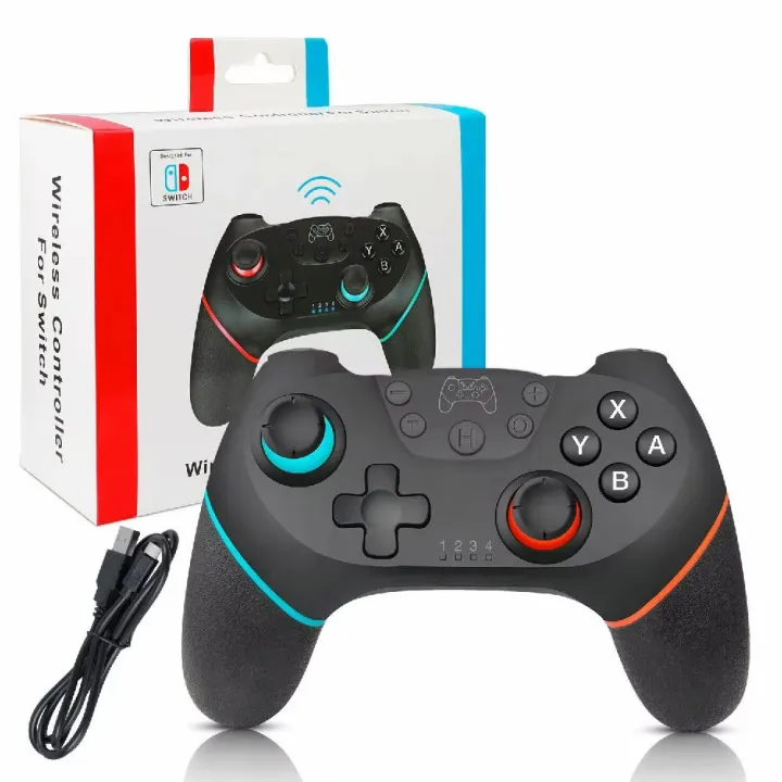 Nintendo Switch Wireless Bluetooth-Compatible Controller For NS/NS Lite ...