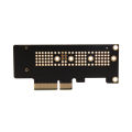NVMe PCIe M 2 NGFF SSD to adapter card PCI express x 4 to M.2 card with bracket. 