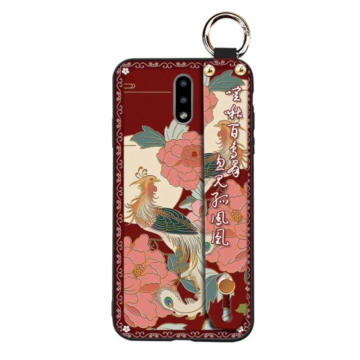 Soft%20case%20Kickstand%20Phone%20Case%20For%20Nokia%202.3%20Phone%20Holder%20ring%20Lanyard%20Chinese%20style%20Silicone%20Wrist%20Strap%20old%20lady%20-%20Image%206