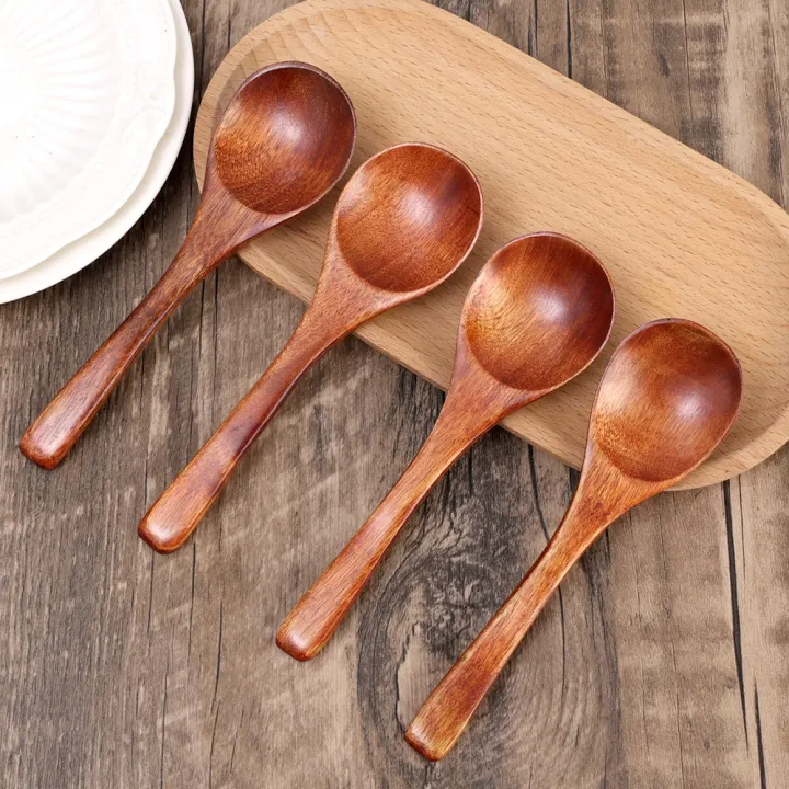 1/4/6Pcs%20Japanese%20Style%20Deep%20Mouth%20Wooden%20Spoon%20Natural%20Wood%20Round%20Spoons%20Wooden%20Household%20Tableware%20Soup%20Spoon%20-%20Image%204