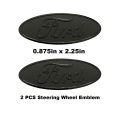2 pack Ford F150 Steering Wheel logo Sticker Emblem for F250 F350 Edge Explorer Ranger Focus Escape Fiesta. 