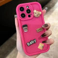 HOT Cute 3D Bear Coffee Cartoon Silicone Case For iPhone 15 12 11 13 14 Pro Max 16 Pro 7 8 Plus X XS XR 15pro Cases Soft Matte Cover. 