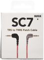 RODE 3.5mm TRS to TRRS Patch Cable Microphone Cable 3.5mm Male to Male Right Angle Patch Adapter Cable Wireless Lavalier Mic Cord for Rode SC7. 