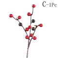 【World Supermarket 2021】Artificial Flower Berry Fake Berries Christmas Flower New Year's Decor Artificial Berry Christmas For Home. 