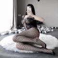 Lingerie Bodysuit Full Body Stockings Exotic Mesh Clothing See-through Jumpsuit Open Teddies Suit Women Girls. 