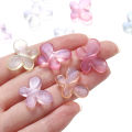 St. kunkka 15 * 20mm 20pcs Acrylic Transparent Fine Glitter Butterfly Beads Beads For DIY Necklace Bracelet Making. 