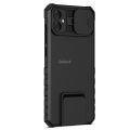 Quiberk for Samsung Galaxy A05 Phone Case Slide Camera Cover Kickstand Hard Shockproof Armor Back Casing. 