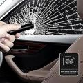 Safety Hammer, Safe Hammer Glass Breaker, Glass Breaker and Seatbelt Cutter, Car Emergency (Black) Easy Install Easy to Use. 