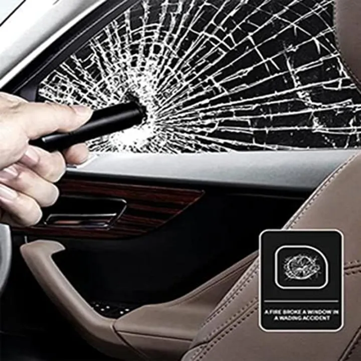 Safety%20Hammer,%20Safe%20Hammer%20Glass%20Breaker,%20Glass%20Breaker%20and%20Seatbelt%20Cutter,%20Car%20Emergency%20(Black)%20Easy%20Install%20Easy%20to%20Use%20-%20Image%202