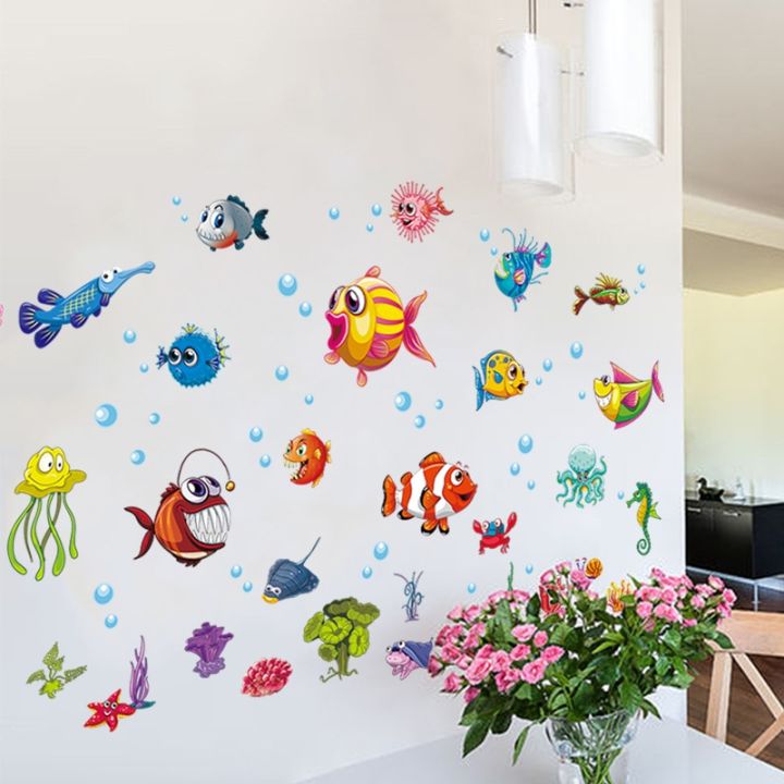 %E3%80%90IKE%E3%80%91Cartoon%20Underwater%20World%20Wall%20Stickers%20for%20Kids%20Children's%20Room%20Bedroom%20Decoration%20Removable%20Waterproof%20Wallpapers%20-%20Image%207