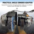 Angle Grinder Adapter for 4" Grinder Grooving Machine Adapter Power Tool Wall Cutting Wiring plate Disk. 