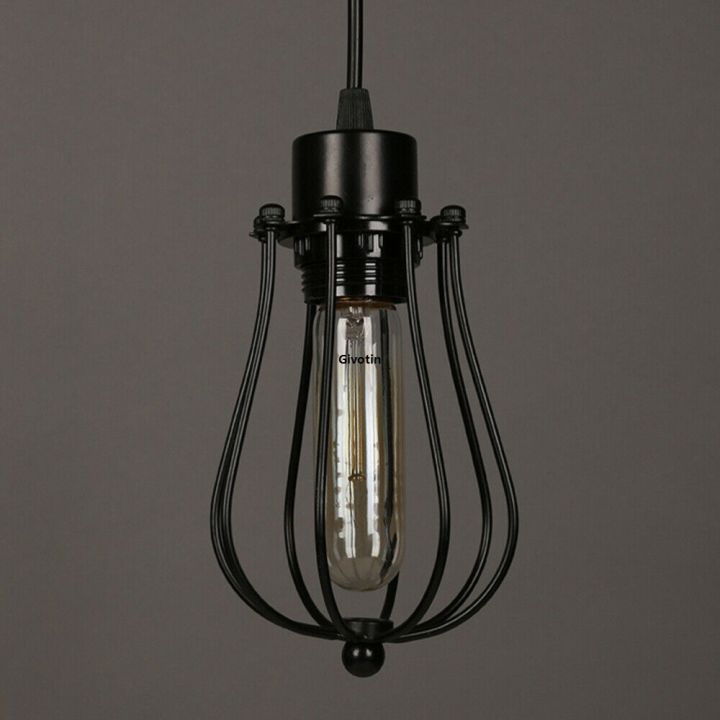 SptrryIndustrial Vintage Pendant Light Hanging Ceiling Metal Shade Loft ...