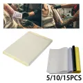 LOMG 5/10/15pcs Tattoo Transfer Paper Thermal Carbon Transfer Stencil Paper. 