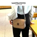MATEYOYO Women's Bag Fashion Shoulder Bag Cross-body Bag Messenger Bag Small Square Bag Buckle Design Large Capacity Adjustable Shoulder Straps For Traveling Shopping Outdoor. 
