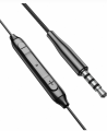 WIWU 3.5MM WIRED EARPHONE BLACK (6 MONTHS) , (EB310). 