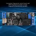 K202 DC12V Low Power Fingerprint Control Board + R503 Fingerprint Module Round Fingerprint Recognition Module. 