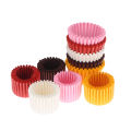 1000PCS Mini Chocolate Paper Liner Baking Muffin Cake Cupcake Case Solid Color Cologo. 